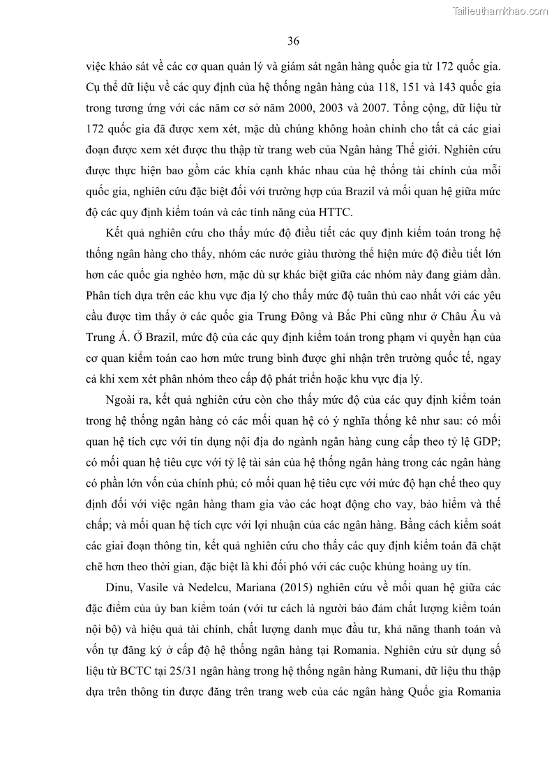 Luận án tiến sĩ tài chính ngân hàng Kiểm toán ngân hàng góp phần ổn định hệ thống tài chính Việt Nam - 5 Trang 49