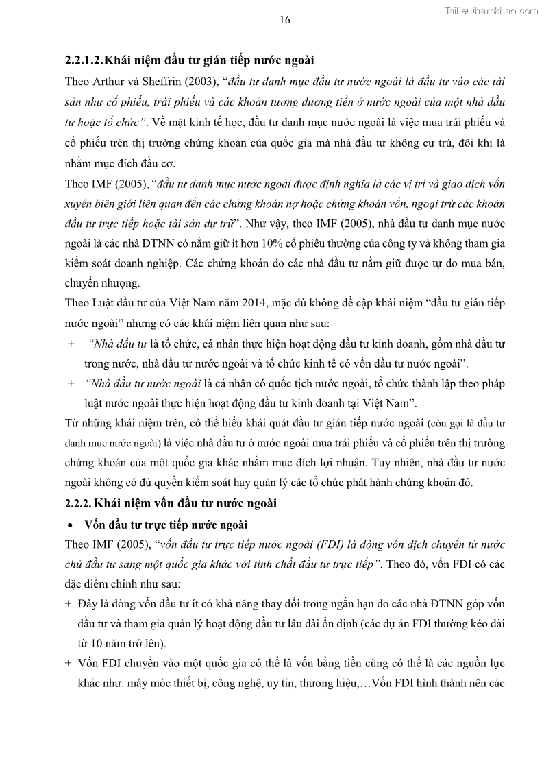 Luận án tiến sĩ tài chính ngân hàng Mối quan hệ giữa tỷ giá và vốn đầu tư nước ngoài - Nghiên cứu trường hợp Việt Nam - 3 Trang 29