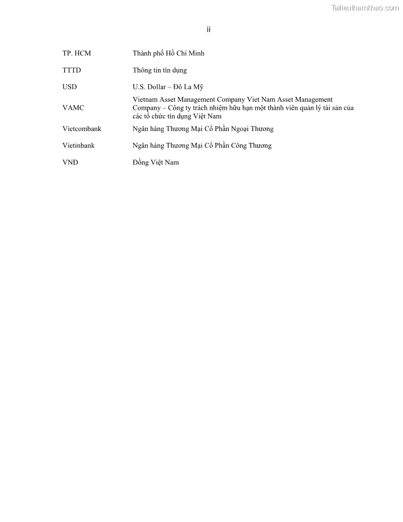 Luận án tiến sĩ Tín dụng ngân hàng đối với việc chuyển dịch cơ cấu kinh tế trên địa bàn TP. Hồ Chí Minh 1674832566 - 1 Trang 6