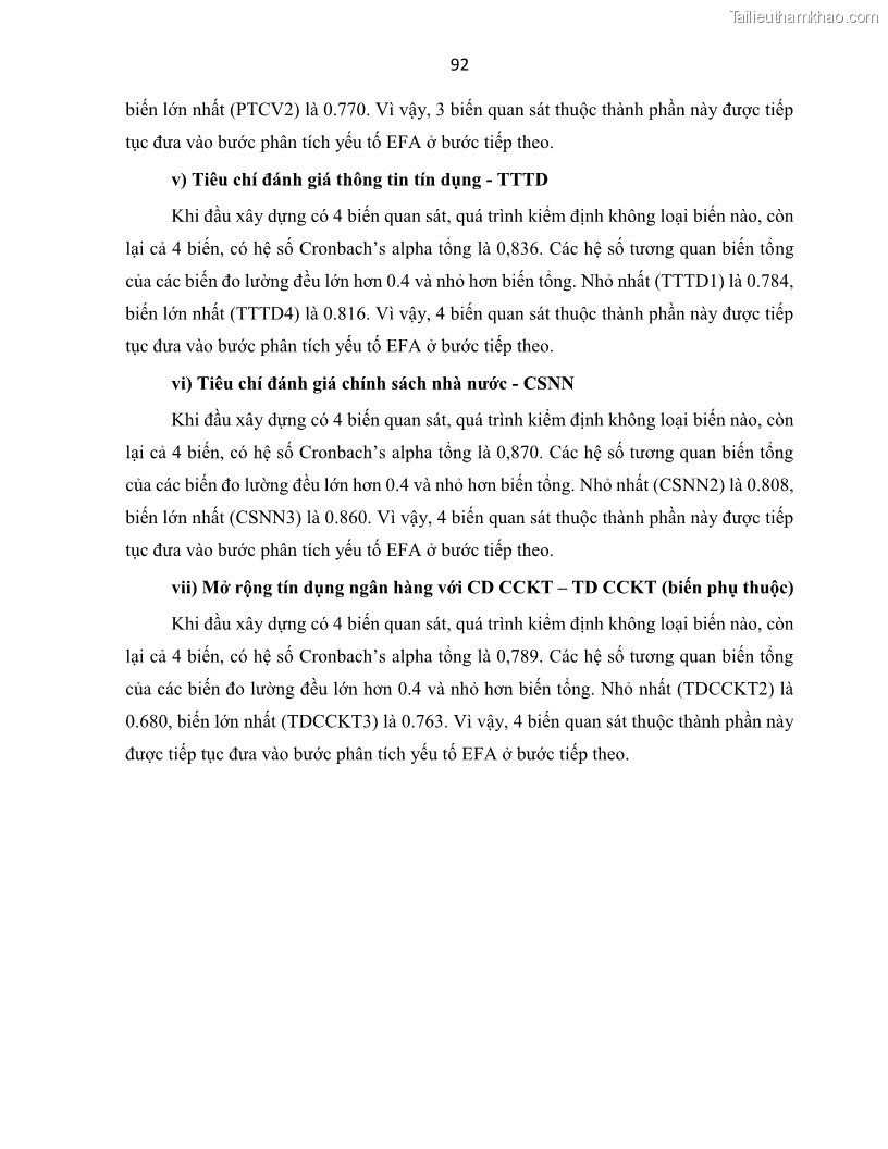 Luận án tiến sĩ Tín dụng ngân hàng đối với việc chuyển dịch cơ cấu kinh tế trên địa bàn TP. Hồ Chí Minh 1674832566 - 10 Trang 110