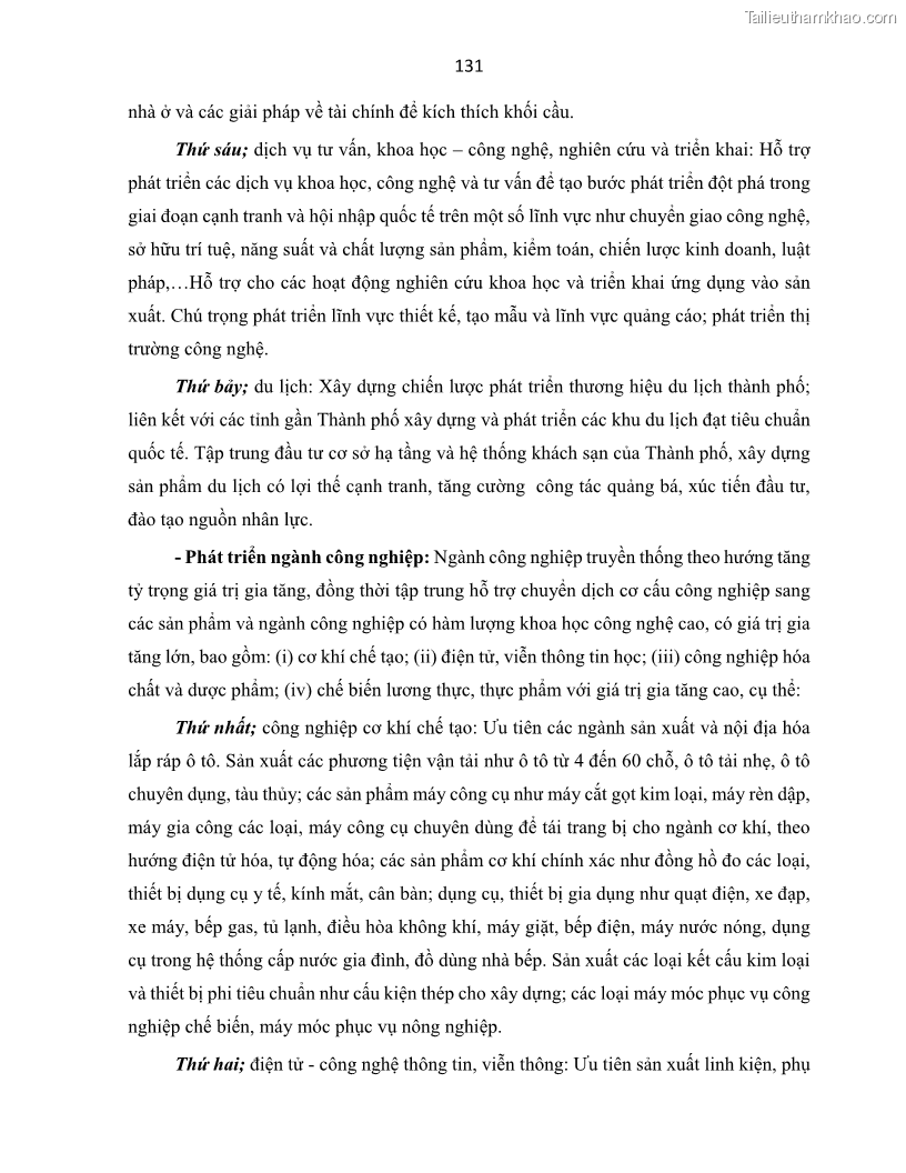 Luận án tiến sĩ Tín dụng ngân hàng đối với việc chuyển dịch cơ cấu kinh tế trên địa bàn TP. Hồ Chí Minh 1674832566 - 13 Trang 149