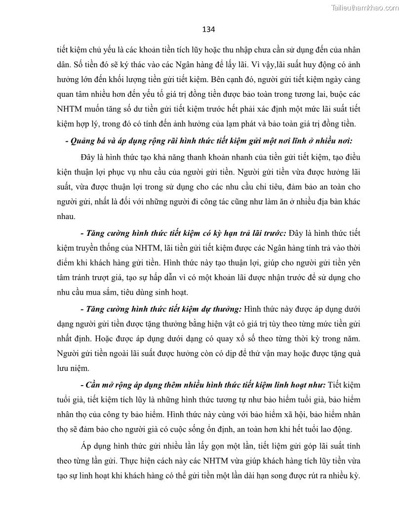 Luận án tiến sĩ Tín dụng ngân hàng đối với việc chuyển dịch cơ cấu kinh tế trên địa bàn TP. Hồ Chí Minh 1674832566 - 13 Trang 152