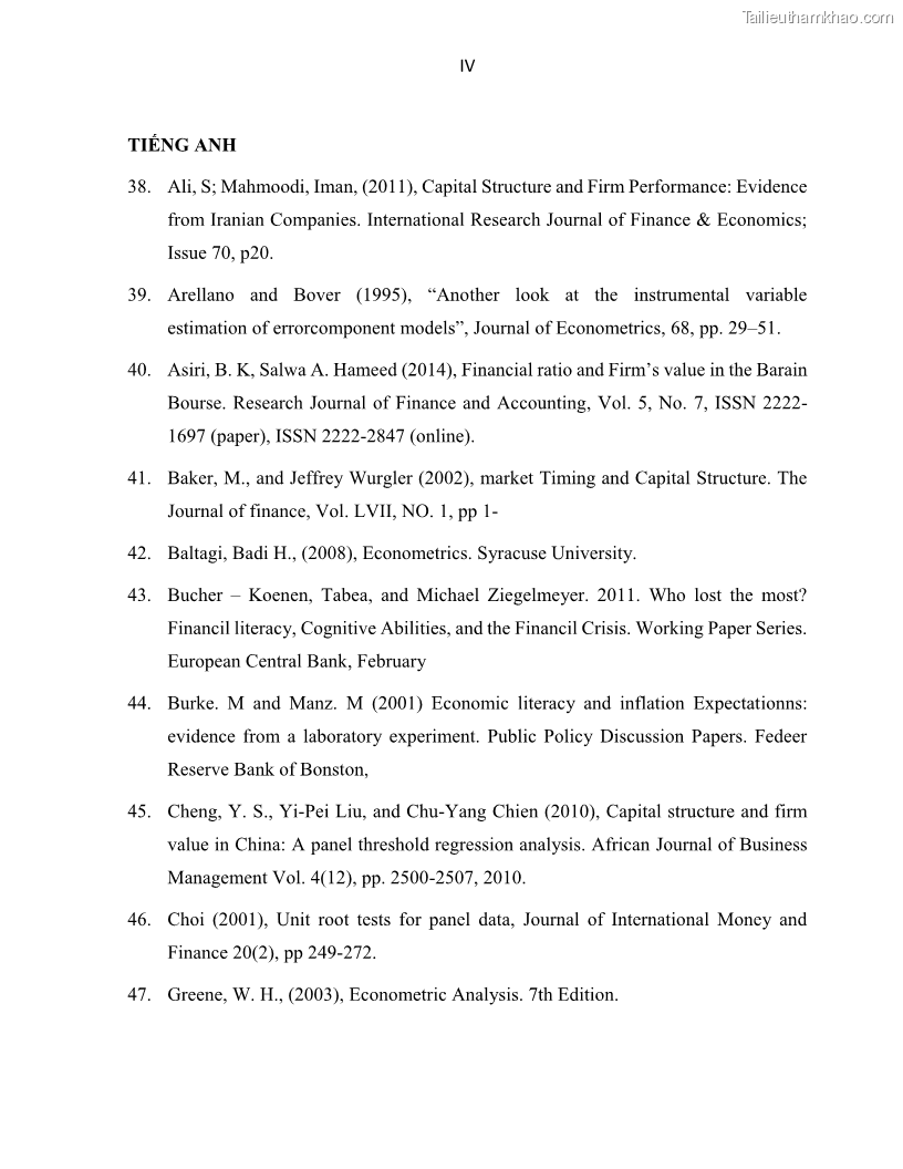 Luận án tiến sĩ Tín dụng ngân hàng đối với việc chuyển dịch cơ cấu kinh tế trên địa bàn TP. Hồ Chí Minh 1674832566 - 15 Trang 172