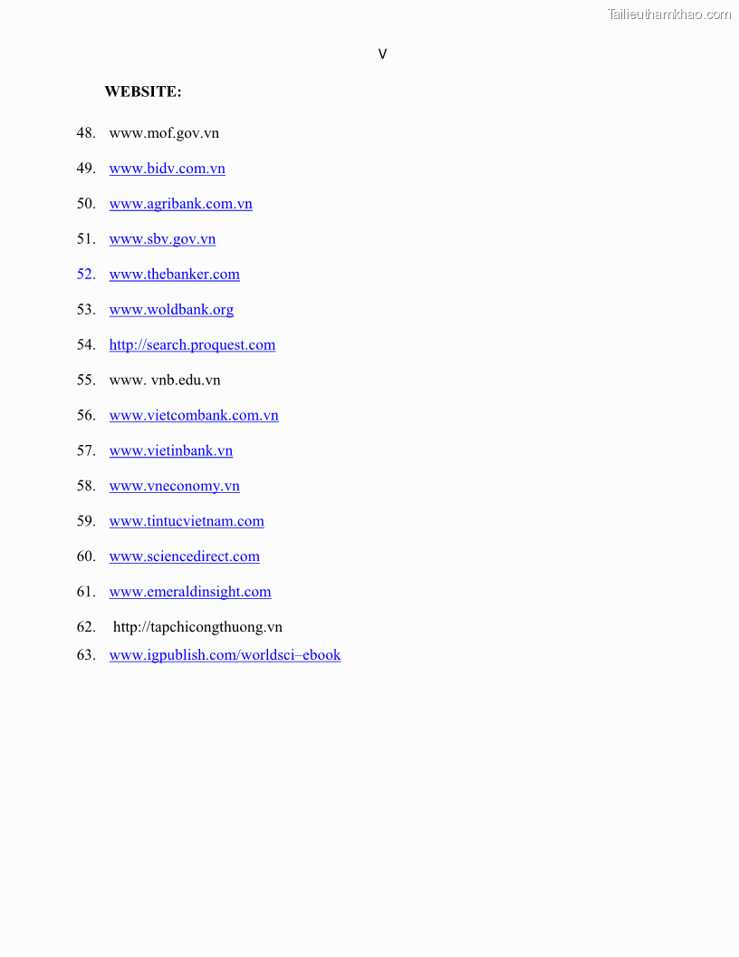 Luận án tiến sĩ Tín dụng ngân hàng đối với việc chuyển dịch cơ cấu kinh tế trên địa bàn TP. Hồ Chí Minh 1674832566 - 15 Trang 173