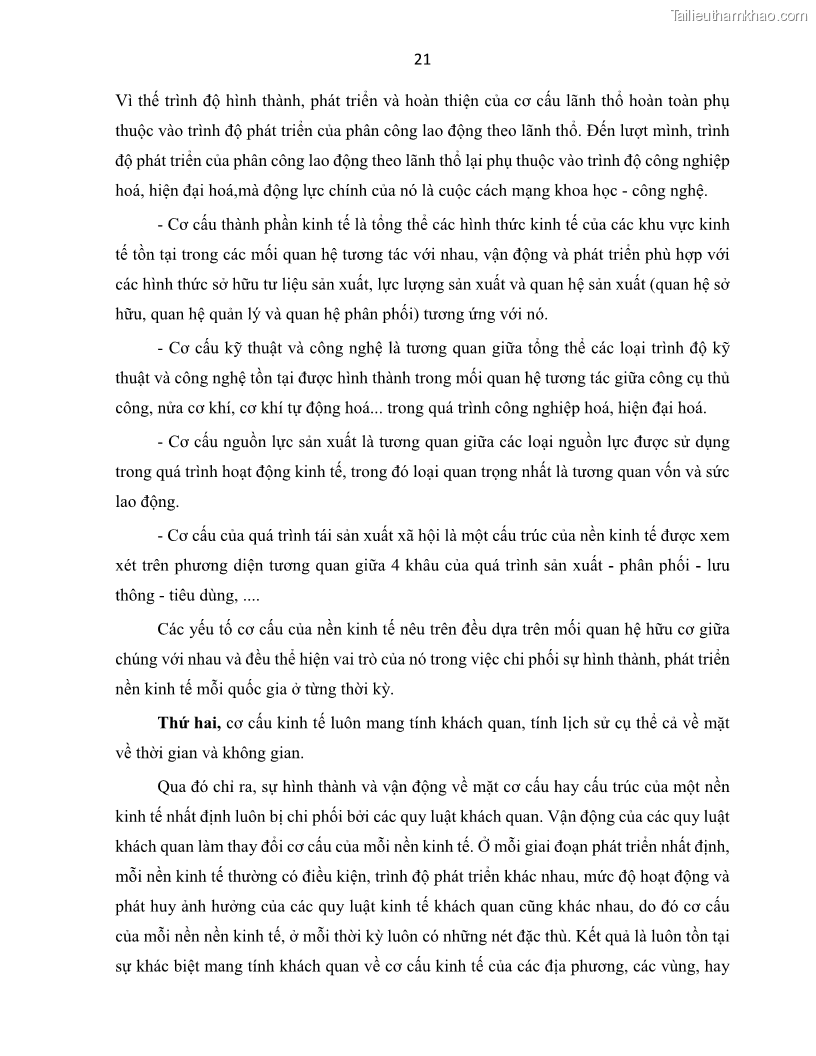 Luận án tiến sĩ Tín dụng ngân hàng đối với việc chuyển dịch cơ cấu kinh tế trên địa bàn TP. Hồ Chí Minh 1674832566 - 4 Trang 39
