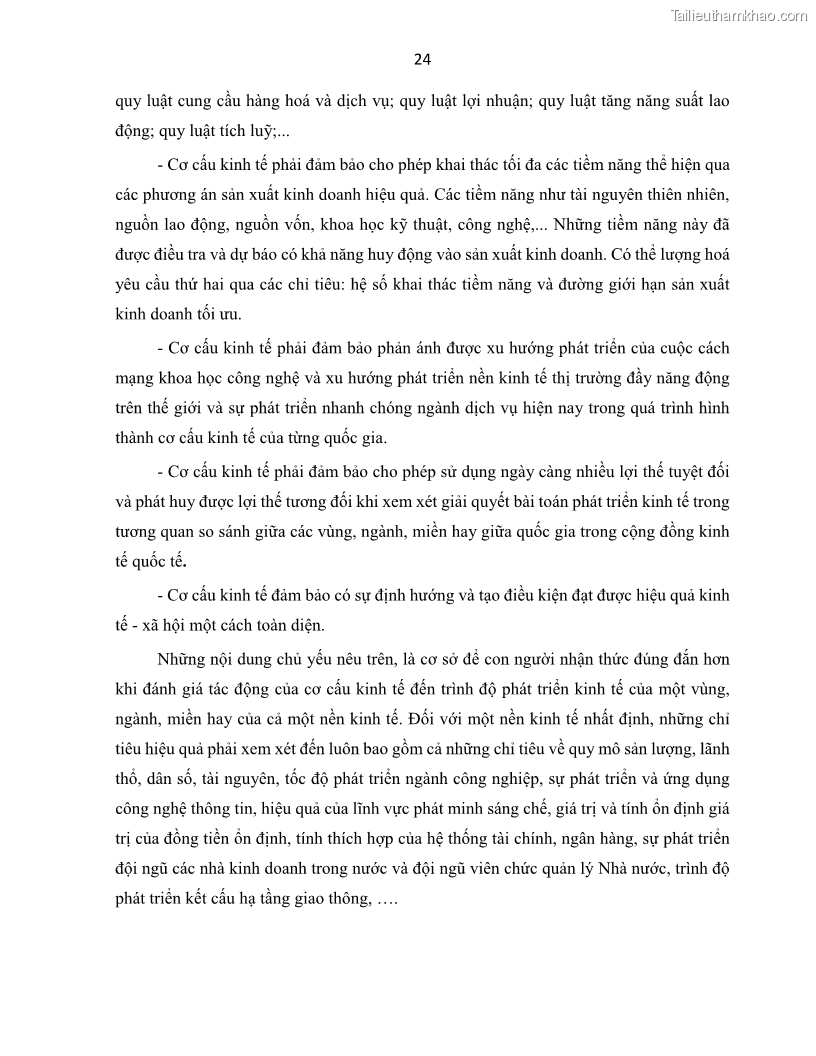 Luận án tiến sĩ Tín dụng ngân hàng đối với việc chuyển dịch cơ cấu kinh tế trên địa bàn TP. Hồ Chí Minh 1674832566 - 4 Trang 42