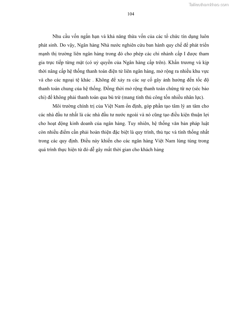 Luận văn thạc sĩ kinh doanh thương mại Chiến lược kinh doanh của ngân hàng TMCP Quân Đội Chi nhánh Quảng Ninh - 10 Trang 116