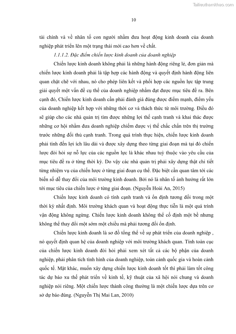 Luận văn thạc sĩ kinh doanh thương mại Chiến lược kinh doanh của ngân hàng TMCP Quân Đội Chi nhánh Quảng Ninh - 2 Trang 22