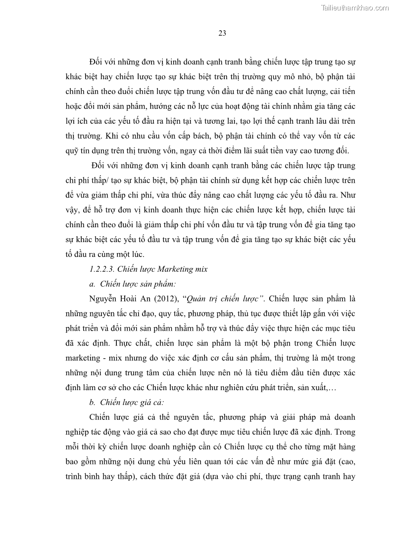 Luận văn thạc sĩ kinh doanh thương mại Chiến lược kinh doanh của ngân hàng TMCP Quân Đội Chi nhánh Quảng Ninh - 3 Trang 35