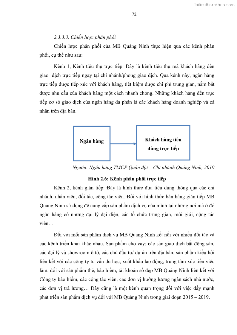 Luận văn thạc sĩ kinh doanh thương mại Chiến lược kinh doanh của ngân hàng TMCP Quân Đội Chi nhánh Quảng Ninh - 7 Trang 84