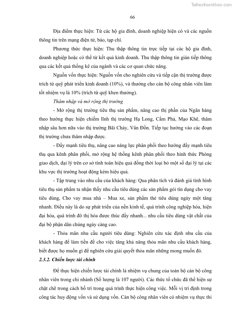 Luận văn thạc sĩ kinh doanh thương mại Chiến lược kinh doanh của ngân hàng TMCP Quân Đội Chi nhánh Quảng Ninh - 7 Trang 78