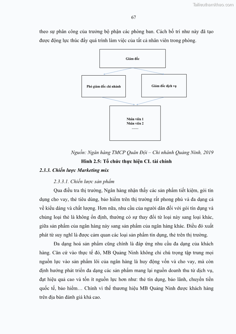 Luận văn thạc sĩ kinh doanh thương mại Chiến lược kinh doanh của ngân hàng TMCP Quân Đội Chi nhánh Quảng Ninh - 7 Trang 79