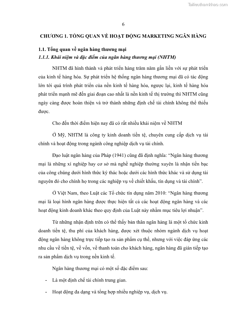 Luận văn thạc sĩ kinh doanh thương mại Giải pháp hoàn thiện hoạt động marketing của Ngân hàng Nông nghiệp và Phát triển nông thôn Việt Nam – Chi nhánh Bắc Ninh - 2 Trang 15