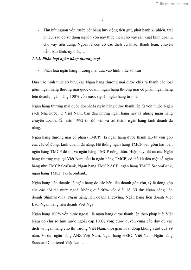 Luận văn thạc sĩ kinh doanh thương mại Giải pháp hoàn thiện hoạt động marketing của Ngân hàng Nông nghiệp và Phát triển nông thôn Việt Nam – Chi nhánh Bắc Ninh - 2 Trang 16