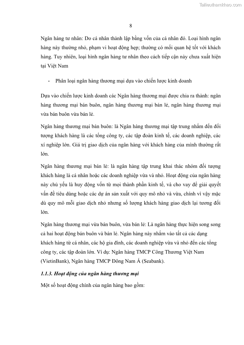 Luận văn thạc sĩ kinh doanh thương mại Giải pháp hoàn thiện hoạt động marketing của Ngân hàng Nông nghiệp và Phát triển nông thôn Việt Nam – Chi nhánh Bắc Ninh - 2 Trang 17