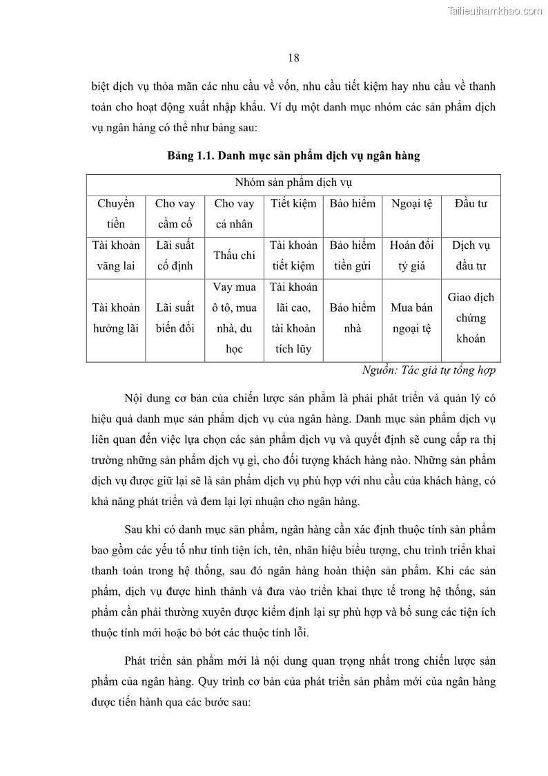 Luận văn thạc sĩ kinh doanh thương mại Giải pháp hoàn thiện hoạt động marketing của Ngân hàng Nông nghiệp và Phát triển nông thôn Việt Nam – Chi nhánh Bắc Ninh - 3 Trang 27