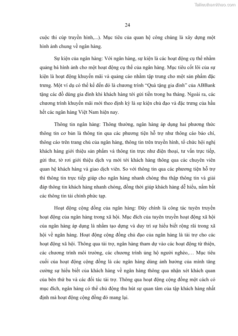 Luận văn thạc sĩ kinh doanh thương mại Giải pháp hoàn thiện hoạt động marketing của Ngân hàng Nông nghiệp và Phát triển nông thôn Việt Nam – Chi nhánh Bắc Ninh - 3 Trang 33