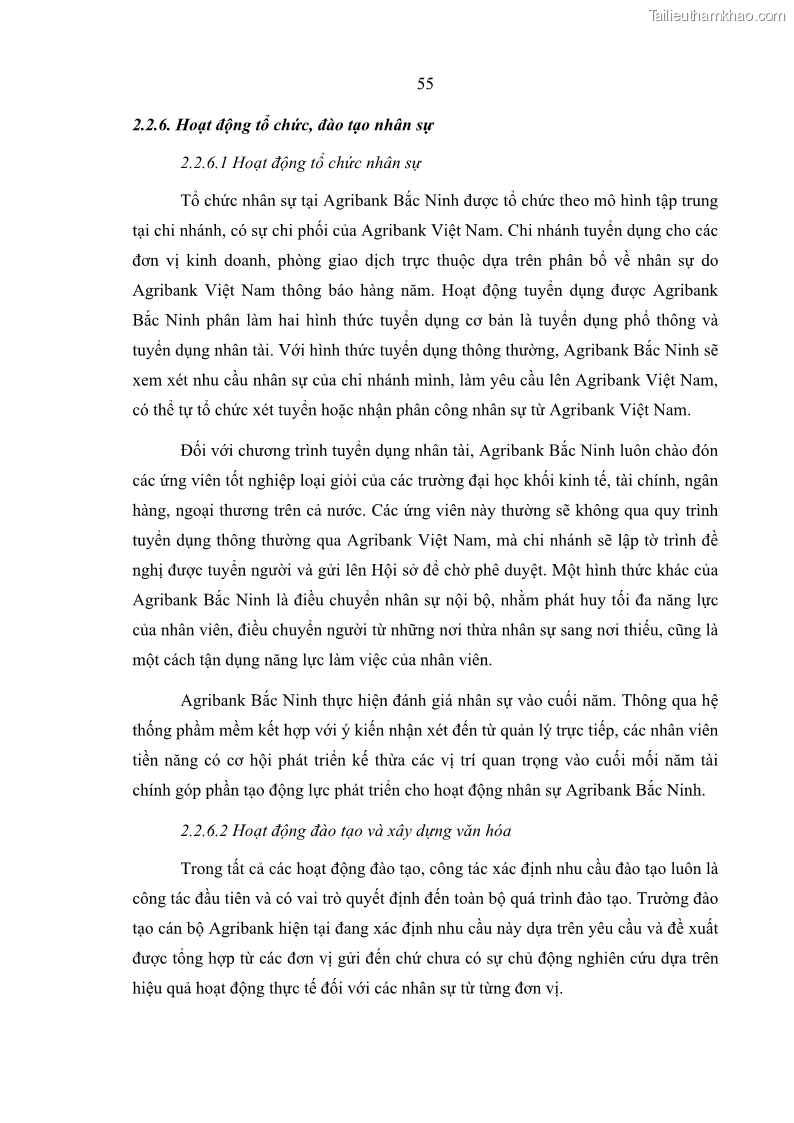 Luận văn thạc sĩ kinh doanh thương mại Giải pháp hoàn thiện hoạt động marketing của Ngân hàng Nông nghiệp và Phát triển nông thôn Việt Nam – Chi nhánh Bắc Ninh - 6 Trang 64