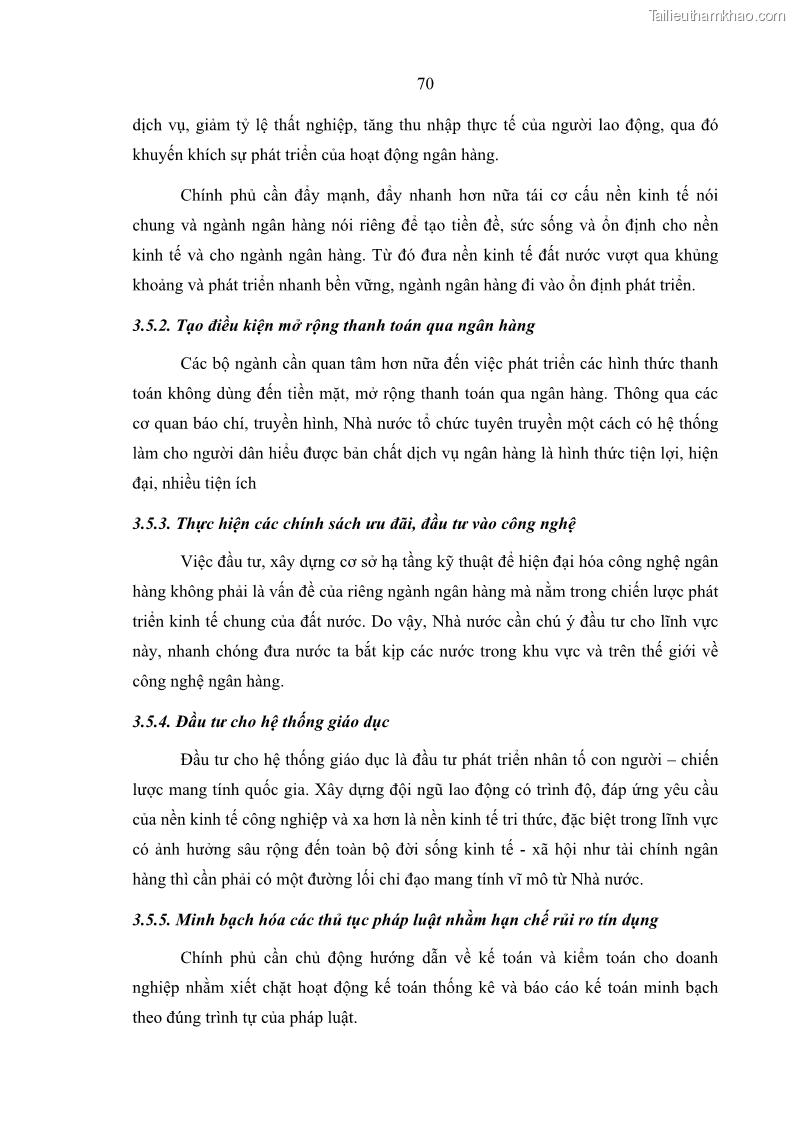 Luận văn thạc sĩ kinh doanh thương mại Giải pháp hoàn thiện hoạt động marketing của Ngân hàng Nông nghiệp và Phát triển nông thôn Việt Nam – Chi nhánh Bắc Ninh - 7 Trang 79