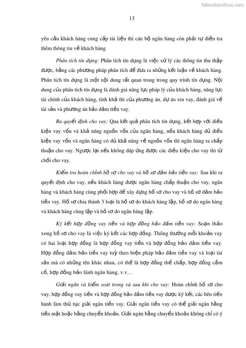 Luận văn thạc sĩ kinh doanh thương mại Hoạt động quản lý rủi ro tín dụng tại Ngân hàng TMCP Công Thương – Chi nhánh Bãi Cháy - 3 Trang 28