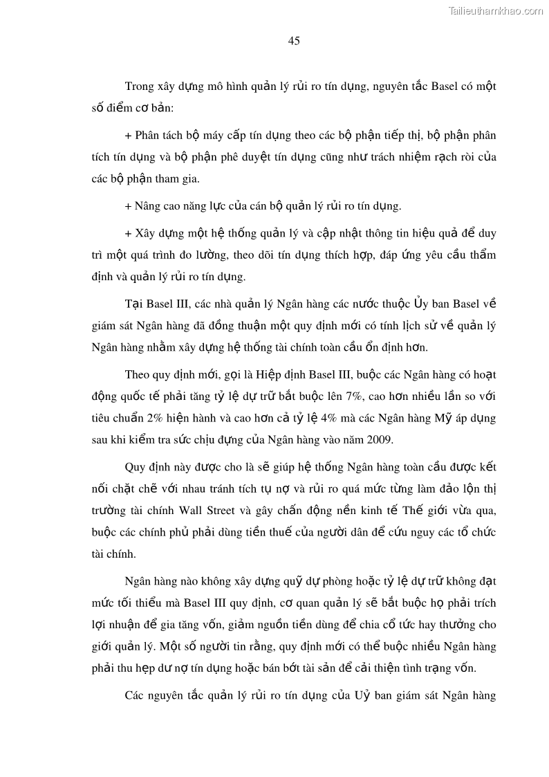 Luận văn thạc sĩ kinh doanh thương mại Hoạt động quản lý rủi ro tín dụng tại Ngân hàng TMCP Công Thương – Chi nhánh Bãi Cháy - 5 Trang 60
