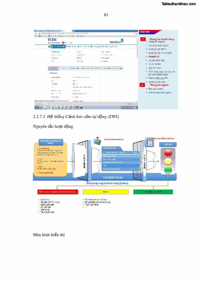 Luận văn thạc sĩ kinh doanh thương mại Hoạt động quản lý rủi ro tín dụng tại Ngân hàng TMCP Công Thương – Chi nhánh Bãi Cháy - 8 Trang 96