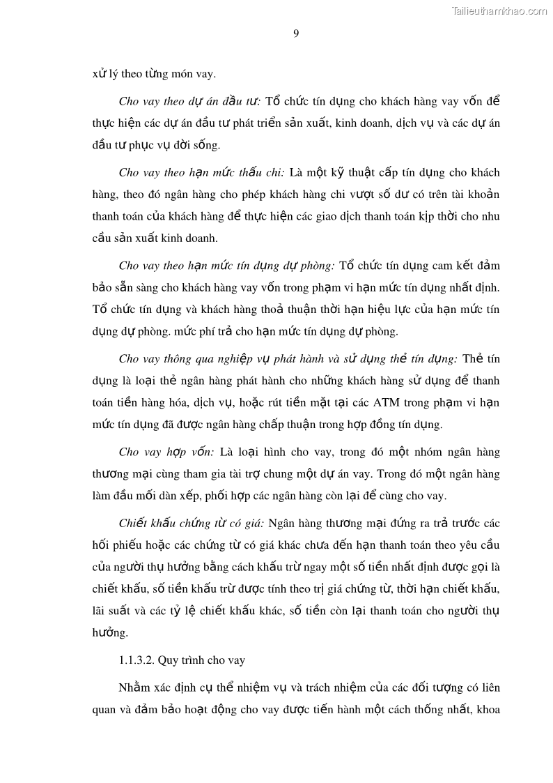 Luận văn thạc sĩ kinh doanh thương mại Mở rộng cho vay đối với Doanh nghiệp và Cá nhân tại Ngân hàng TMCP Bưu điện Liên Việt, Chi nhánh Quảng Ninh - 2 Trang 23