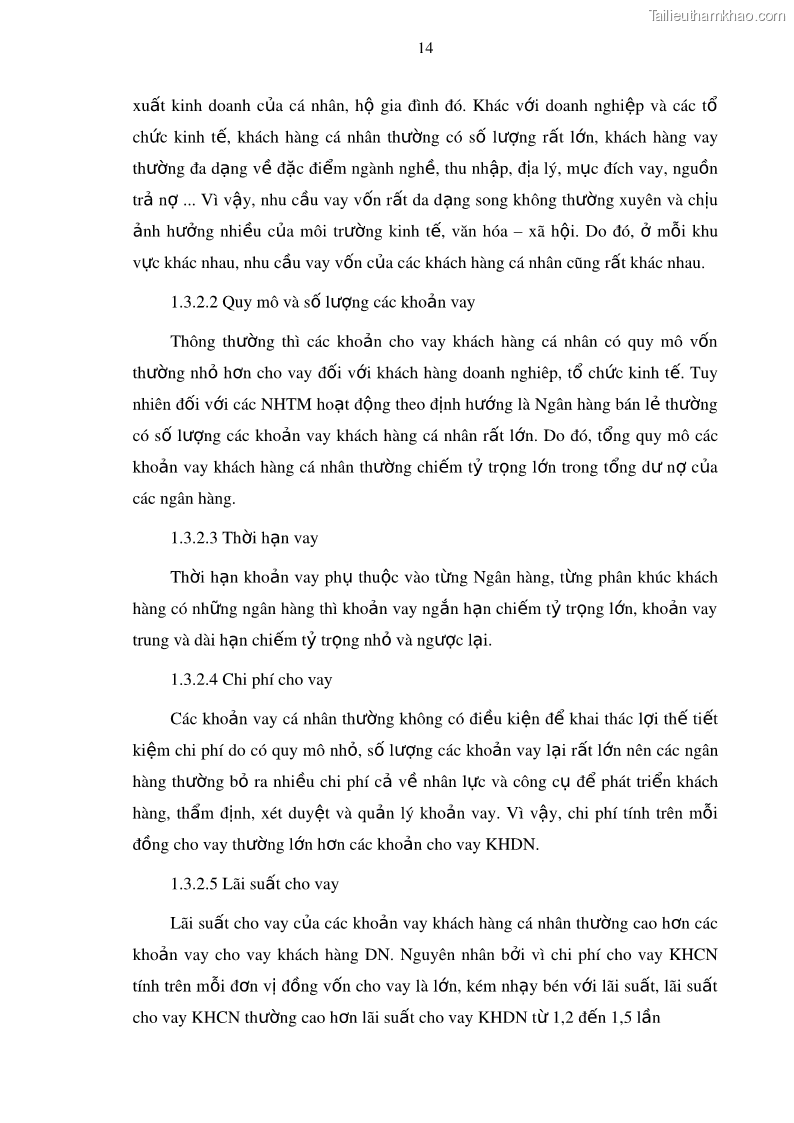 Luận văn thạc sĩ kinh doanh thương mại Mở rộng cho vay đối với Doanh nghiệp và Cá nhân tại Ngân hàng TMCP Bưu điện Liên Việt, Chi nhánh Quảng Ninh - 3 Trang 28