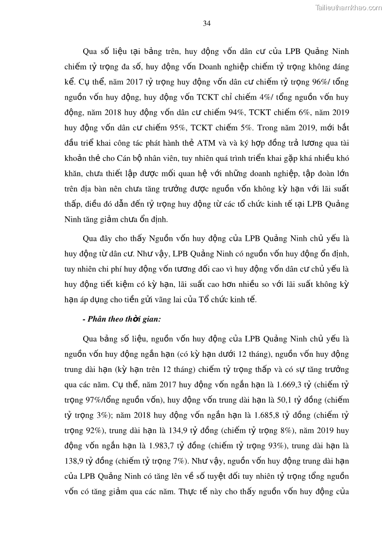 Luận văn thạc sĩ kinh doanh thương mại Mở rộng cho vay đối với Doanh nghiệp và Cá nhân tại Ngân hàng TMCP Bưu điện Liên Việt, Chi nhánh Quảng Ninh - 4 Trang 48