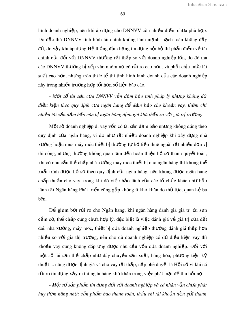 Luận văn thạc sĩ kinh doanh thương mại Mở rộng cho vay đối với Doanh nghiệp và Cá nhân tại Ngân hàng TMCP Bưu điện Liên Việt, Chi nhánh Quảng Ninh - 7 Trang 74