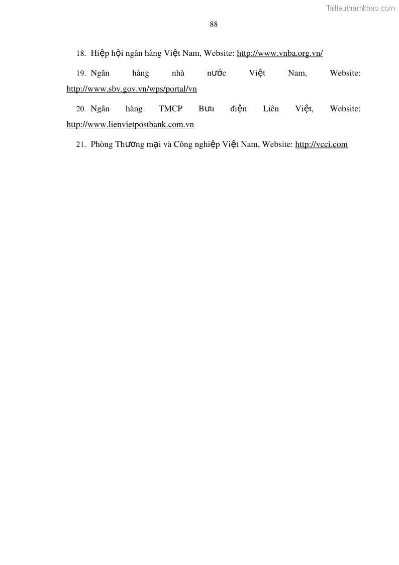 Luận văn thạc sĩ kinh doanh thương mại Mở rộng cho vay đối với Doanh nghiệp và Cá nhân tại Ngân hàng TMCP Bưu điện Liên Việt, Chi nhánh Quảng Ninh - 9 Trang 102