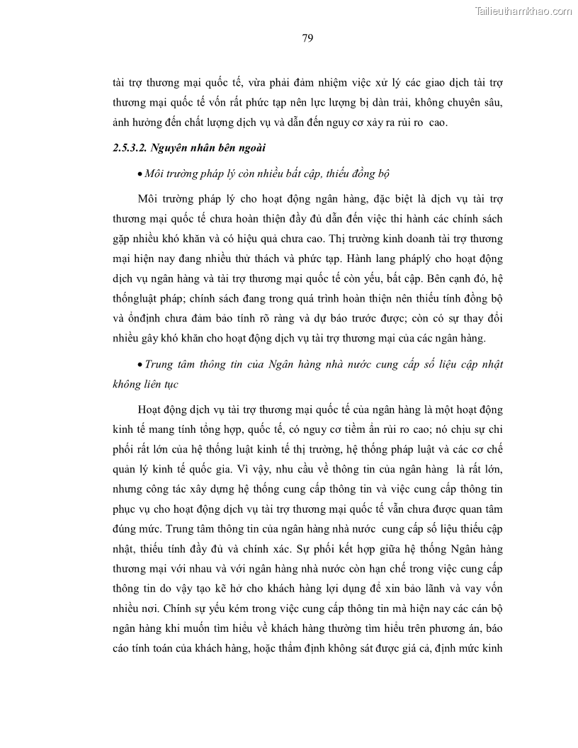 Luận văn thạc sĩ kinh doanh thương mại Nâng cao chất lượng dịch vụ tài trợ thương mại quốc tế cho Ngân hàng TMCP Quân đội – Chi nhánh Quảng Ninh - 8 Trang 91
