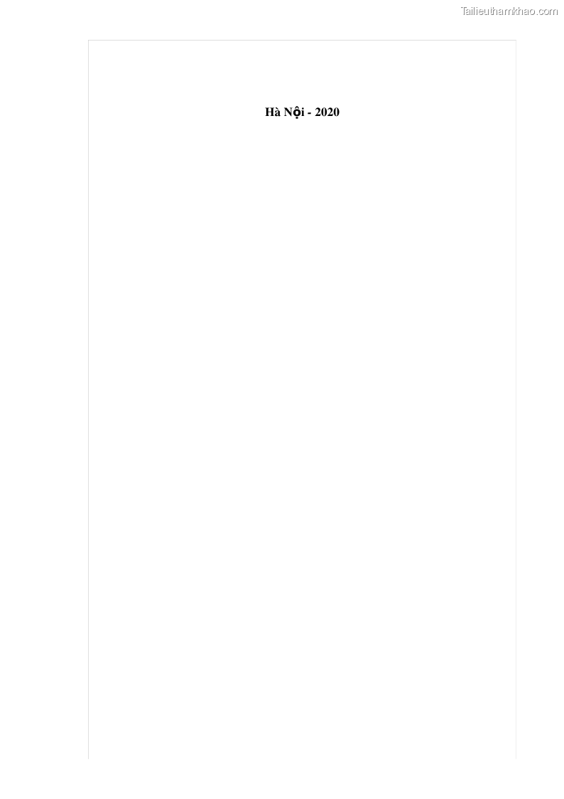 Luận văn thạc sĩ kinh doanh thương mại Nâng cao năng lực cạnh trạnh của Ngân hàng TMCP Đầu tư và Phát triển Việt Nam - Chi nhánh Cẩm Phả - 1 Trang 3