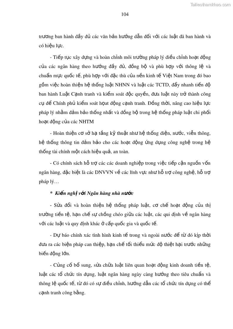 Luận văn thạc sĩ kinh doanh thương mại Nâng cao năng lực cạnh trạnh của Ngân hàng TMCP Đầu tư và Phát triển Việt Nam - Chi nhánh Cẩm Phả - 10 Trang 115