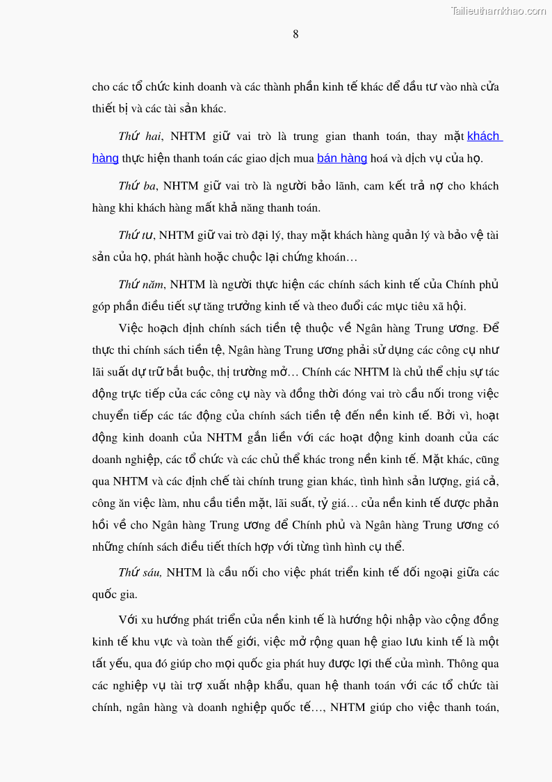 Luận văn thạc sĩ kinh doanh thương mại Nâng cao năng lực cạnh trạnh của Ngân hàng TMCP Đầu tư và Phát triển Việt Nam - Chi nhánh Cẩm Phả - 2 Trang 19