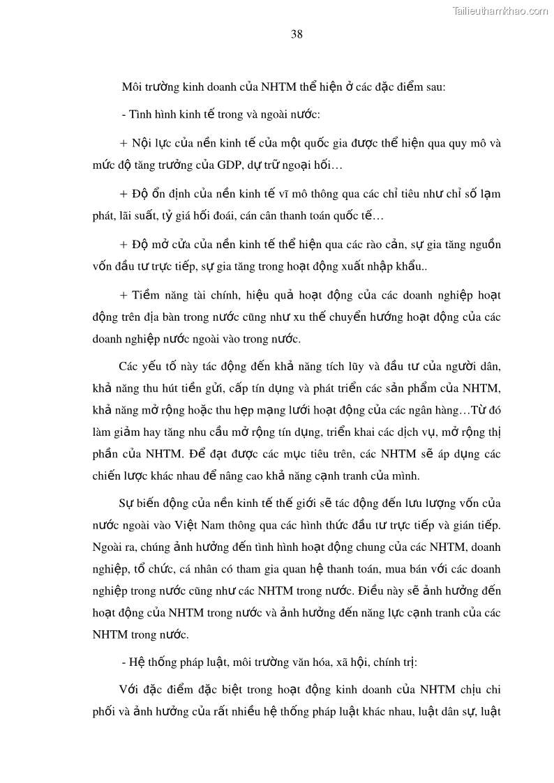 Luận văn thạc sĩ kinh doanh thương mại Nâng cao năng lực cạnh trạnh của Ngân hàng TMCP Đầu tư và Phát triển Việt Nam - Chi nhánh Cẩm Phả - 5 Trang 49