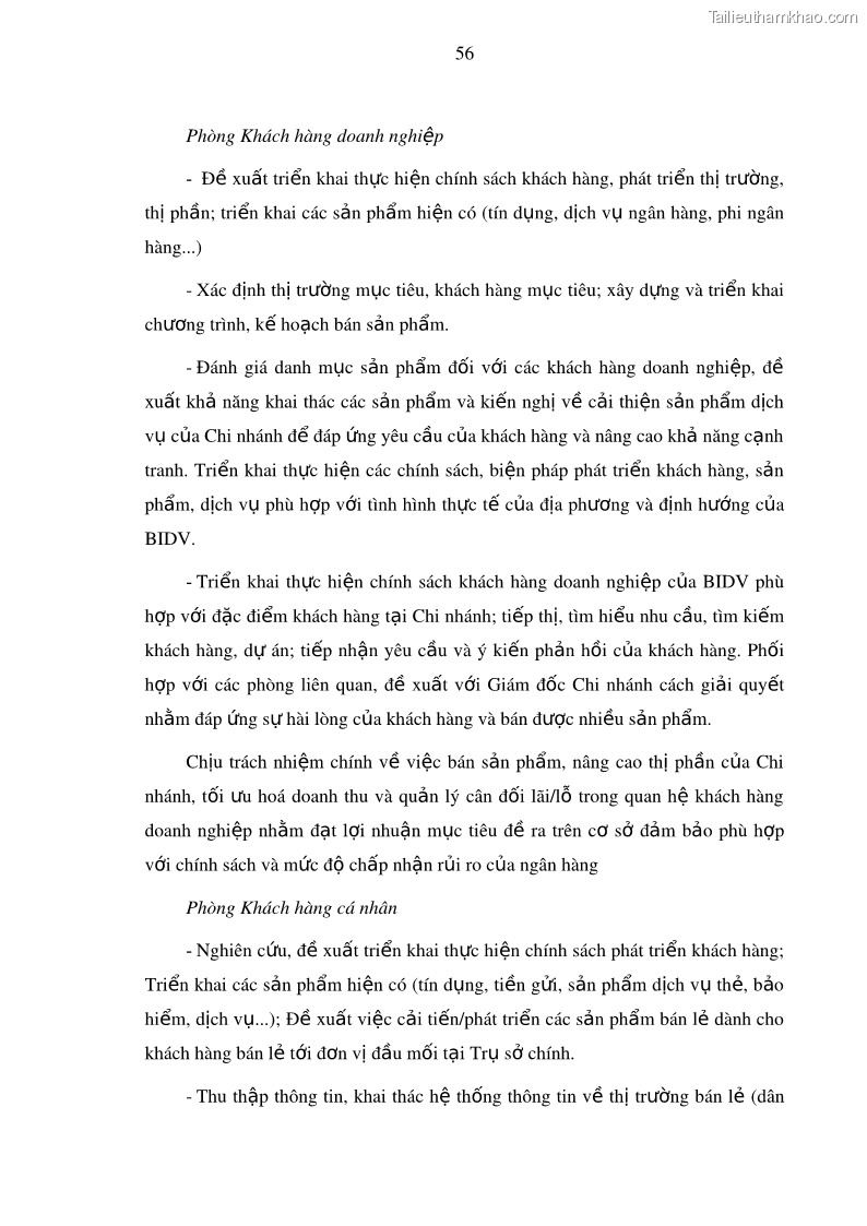 Luận văn thạc sĩ kinh doanh thương mại Nâng cao năng lực cạnh trạnh của Ngân hàng TMCP Đầu tư và Phát triển Việt Nam - Chi nhánh Cẩm Phả - 6 Trang 67