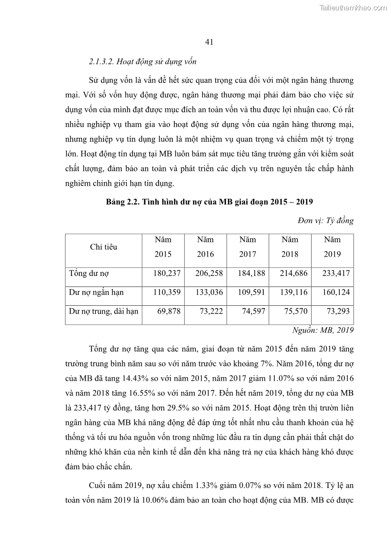 Luận văn thạc sĩ kinh doanh thương mại Phát triển các sản phẩm Bancassurance tại Ngân hàng TMCP Quân đội – MB - 5 Trang 50