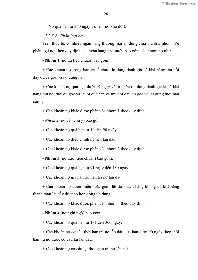 Luận văn thạc sĩ kinh doanh thương mại Quản lý rủi ro tín dụng khách hàng cá nhân tại Ngân hàng Sài gòn Hà Nội- SHB Chi nhánh Quảng Ninh - 4 Trang 37