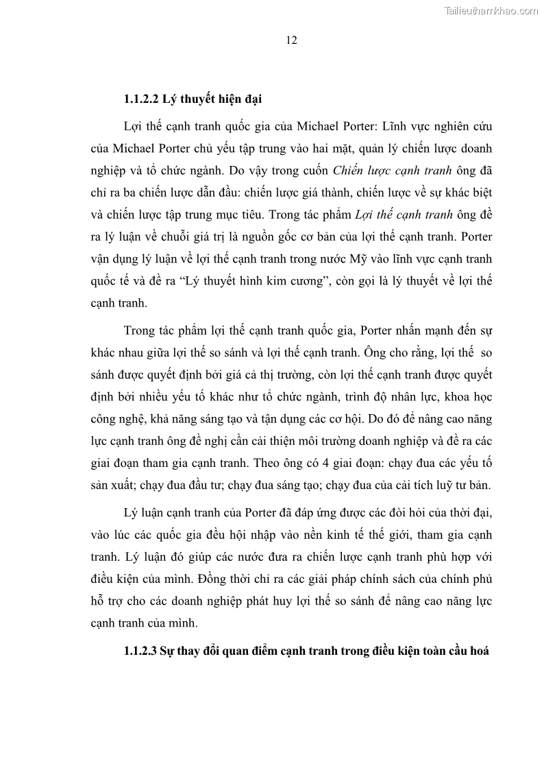 Luận văn thạc sĩ luật học Bảo vệ quyền lợi lao động nữ trong Pháp luật lao động Việt Nam - 1 Trang 12