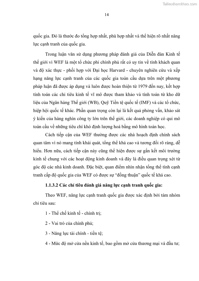 Luận văn thạc sĩ luật học Bảo vệ quyền lợi lao động nữ trong Pháp luật lao động Việt Nam - 2 Trang 14