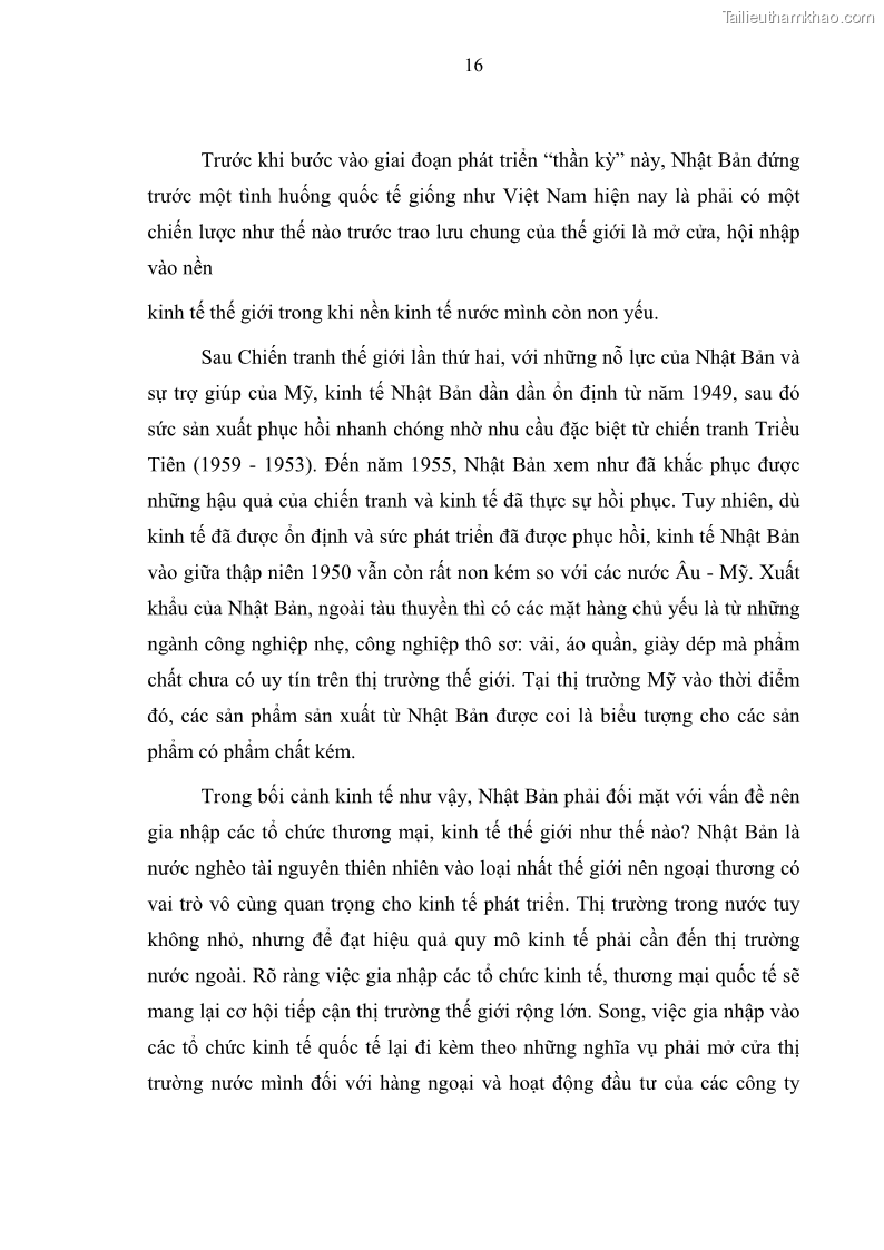 Luận văn thạc sĩ luật học Bảo vệ quyền lợi lao động nữ trong Pháp luật lao động Việt Nam - 2 Trang 16