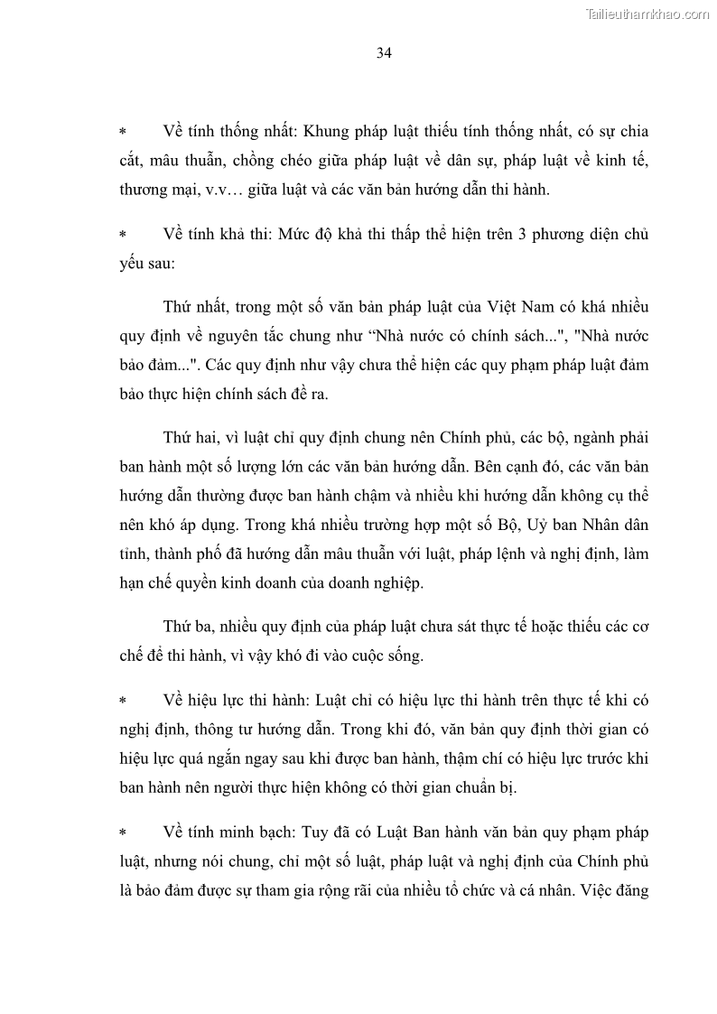 Luận văn thạc sĩ luật học Bảo vệ quyền lợi lao động nữ trong Pháp luật lao động Việt Nam - 3 Trang 34