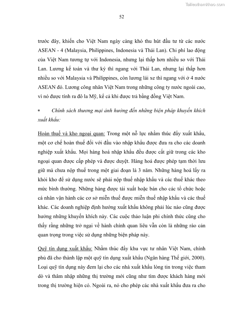 Luận văn thạc sĩ luật học Bảo vệ quyền lợi lao động nữ trong Pháp luật lao động Việt Nam - 5 Trang 52