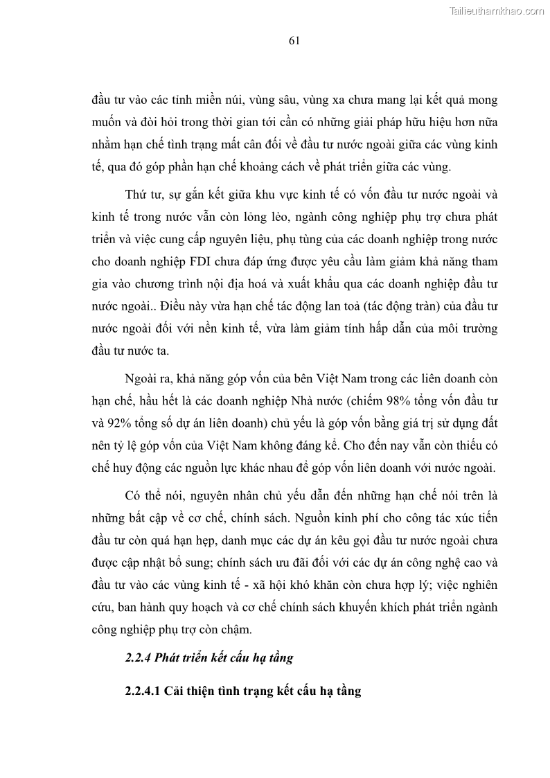 Luận văn thạc sĩ luật học Bảo vệ quyền lợi lao động nữ trong Pháp luật lao động Việt Nam - 6 Trang 61