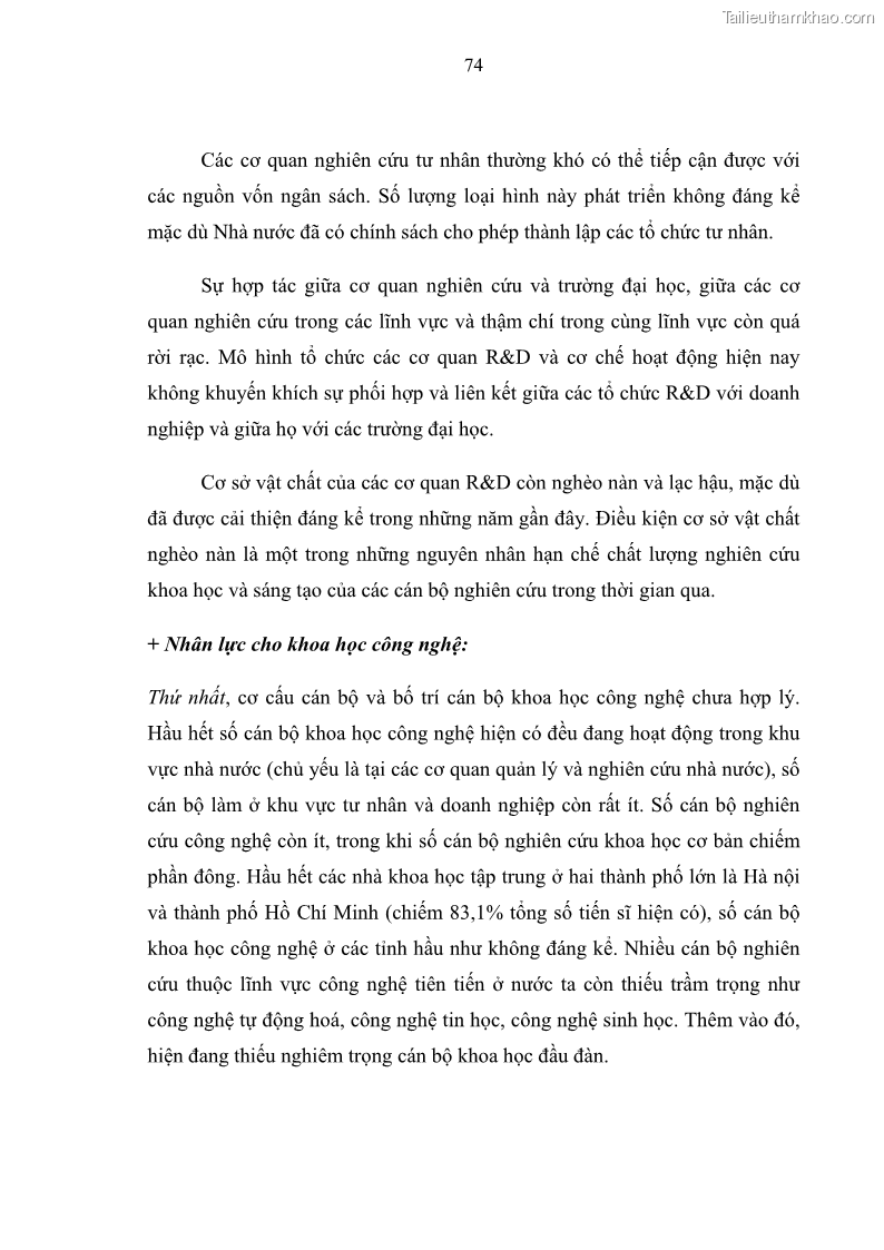 Luận văn thạc sĩ luật học Bảo vệ quyền lợi lao động nữ trong Pháp luật lao động Việt Nam - 7 Trang 74