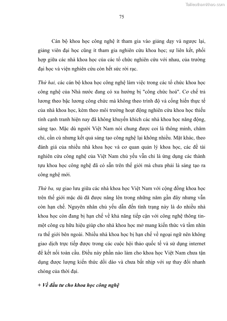 Luận văn thạc sĩ luật học Bảo vệ quyền lợi lao động nữ trong Pháp luật lao động Việt Nam - 7 Trang 75