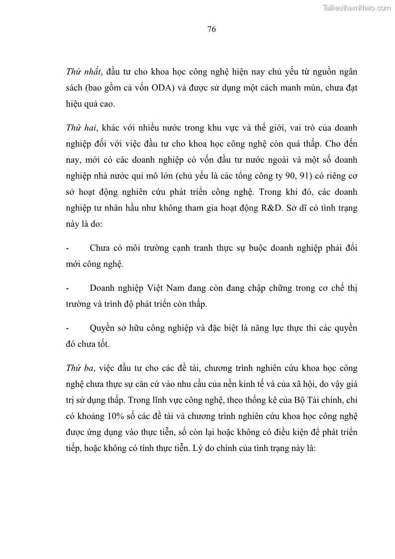 Luận văn thạc sĩ luật học Bảo vệ quyền lợi lao động nữ trong Pháp luật lao động Việt Nam - 7 Trang 76