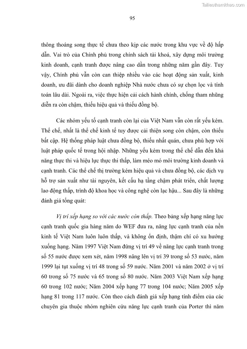 Luận văn thạc sĩ luật học Bảo vệ quyền lợi lao động nữ trong Pháp luật lao động Việt Nam - 8 Trang 95