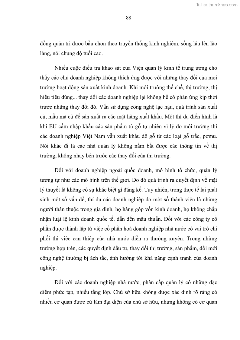 Luận văn thạc sĩ luật học Bảo vệ quyền lợi lao động nữ trong Pháp luật lao động Việt Nam - 8 Trang 88